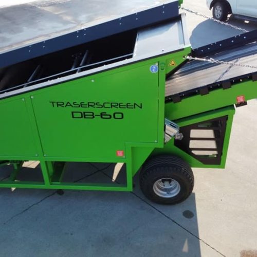 Criba Móvil Traserscreen DB-60 con remolque