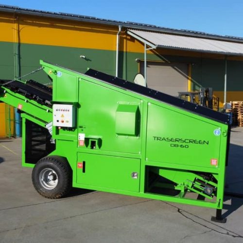 Criba Móvil Traserscreen DB-60 con remolque
