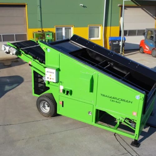 Criba Móvil Traserscreen DB-60 con remolque