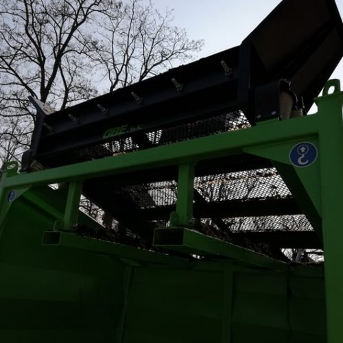 Cribadora de sustrato y compost. Modelo DB 40