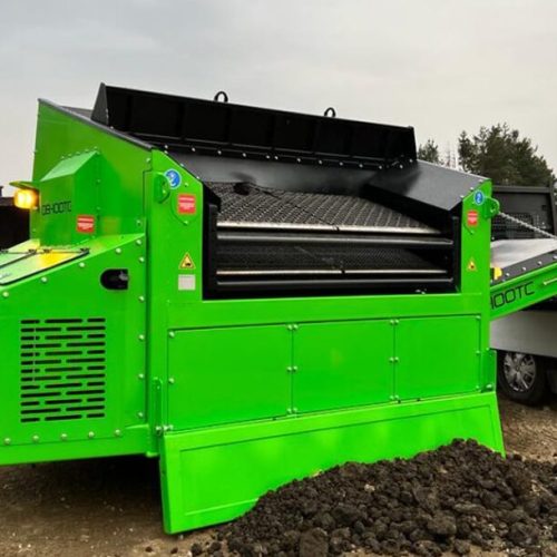 cribadora-orugas-db-100TC-chatarra-metales