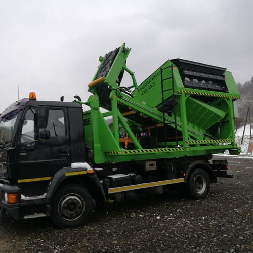 Cribadora Semimóvil Traserscreen DB-80