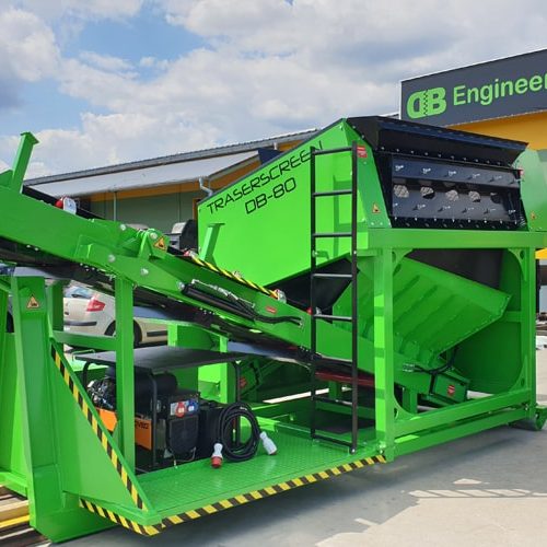 Cribadora Semimóvil Traserscreen DB-80