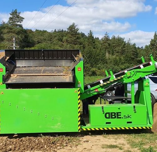 Cribadora Semimóvil Traserscreen DB-80