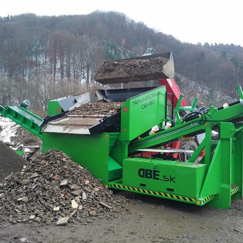 Cribadora Semimóvil Traserscreen DB-80