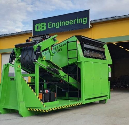 Cribadora Semimóvil Traserscreen DB-80