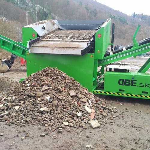 Cribadora Semimóvil Traserscreen DB-80