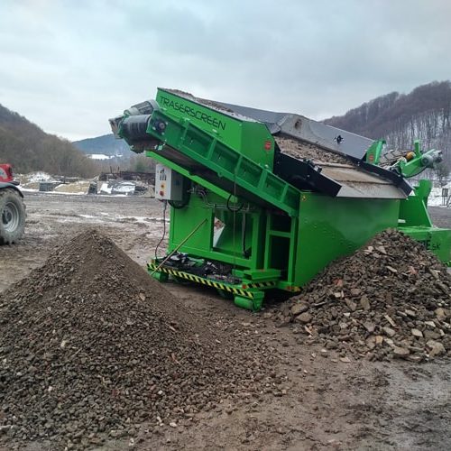 Cribadora Semimóvil Traserscreen DB-80