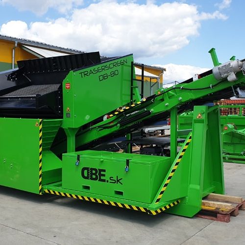 Cribadora Semimóvil Traserscreen DB-80