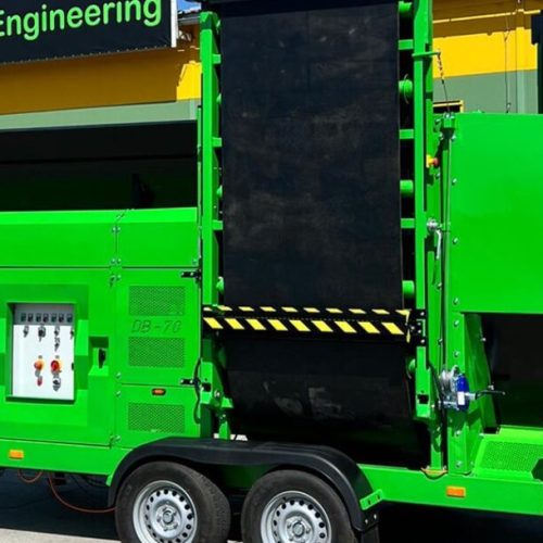 Tromel DB- 70 con remolque