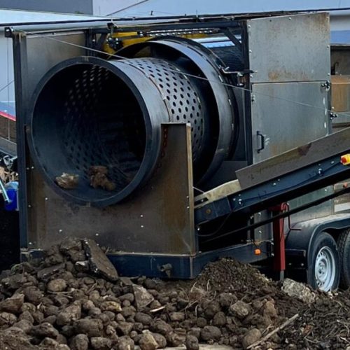 Tromel DB- 70 con remolque